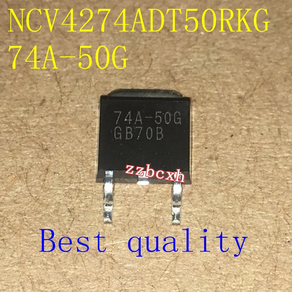 

5PCS/LOT New original In Stock NCV4274ADT50RKG 74A-50G TO-252