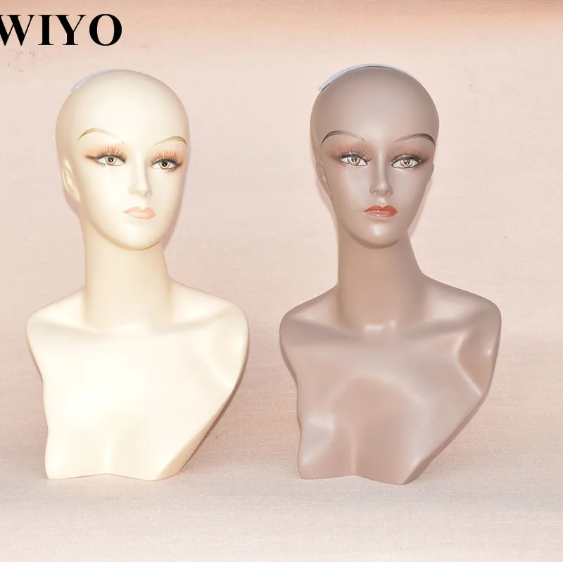 Бесплатная доставка гламурный Африканский абстрактный женский манекен голова