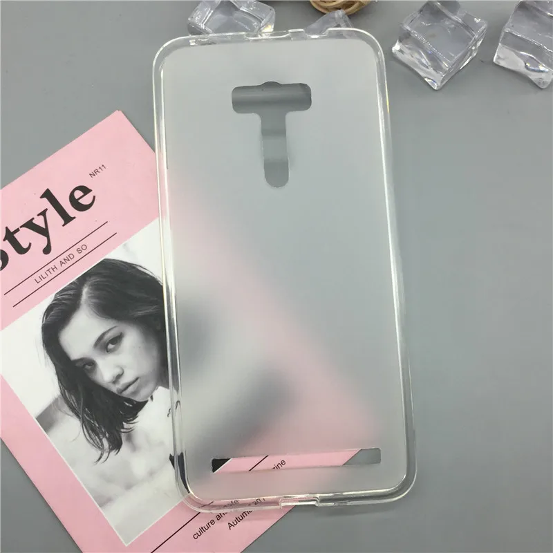 ТПУ чехол для телефона, чехлы для ASUS ZenFone Selfie ZD551KL Z00UD Z00UDB, Матовая Мягкая силиконовая задняя крышка, чехол s Capa Funda Para - Цвет: G02 White