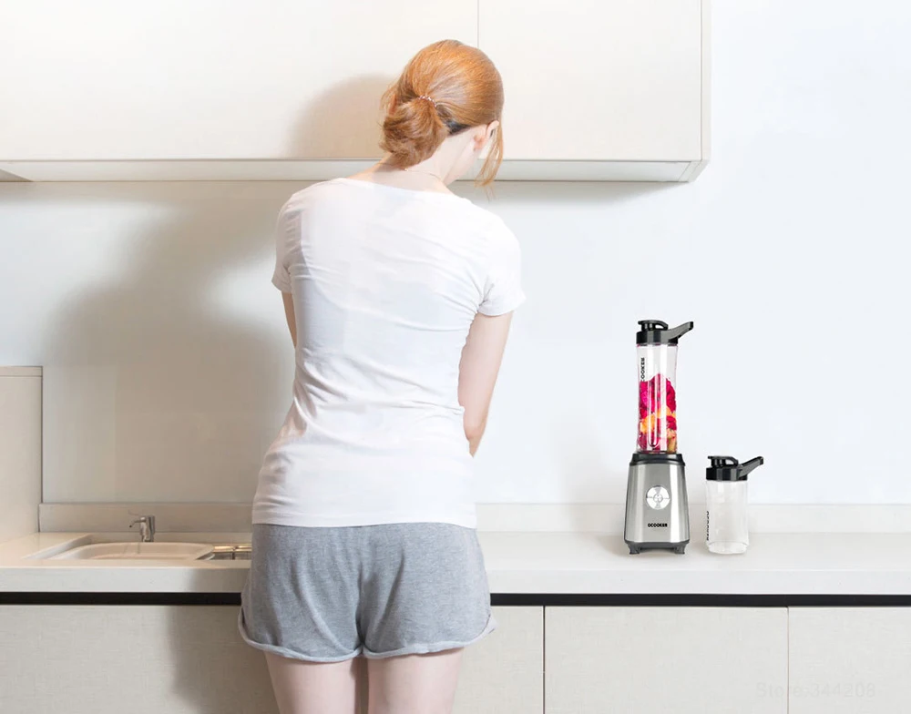 XIAOMI MIJIA QCOOKER блендеры для фруктов и овощей портативная электрическая соковыжималка миксер простой кухонный комбайн