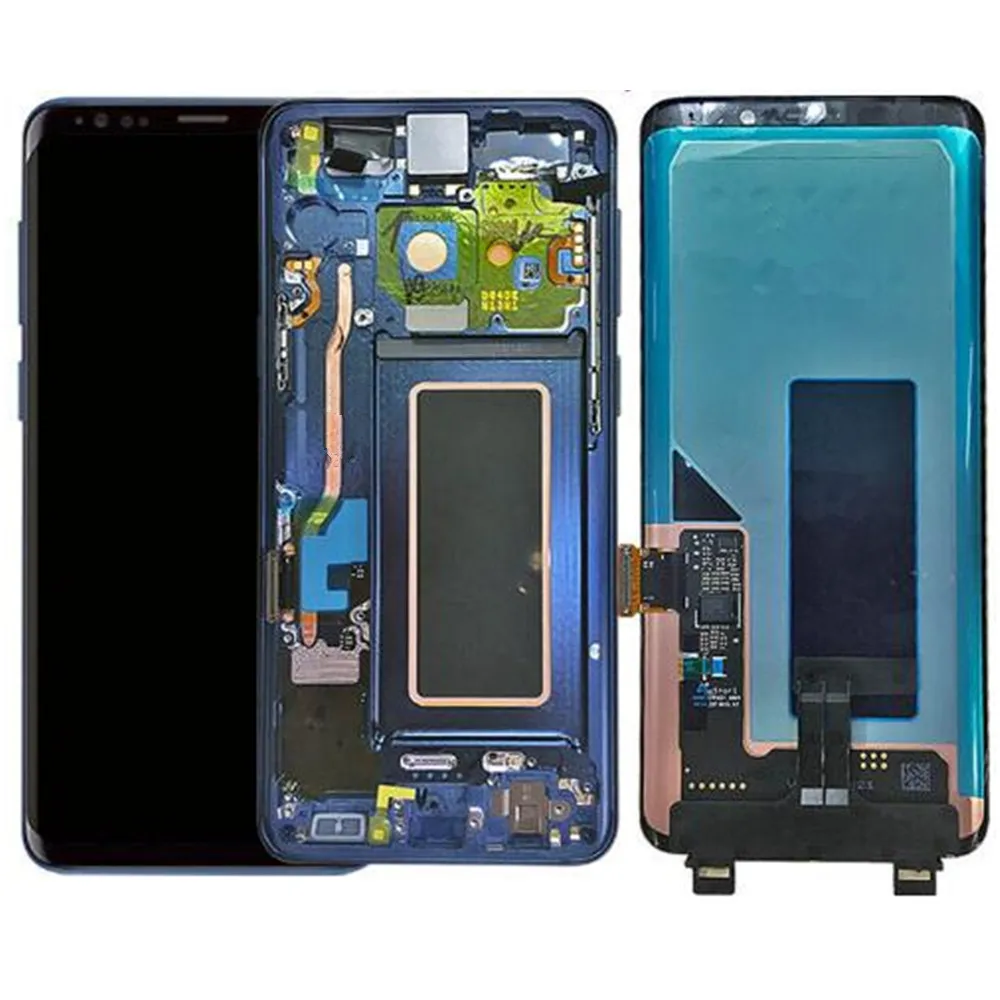 5 8 дюйма AMOLED для Samsung Galaxy S9 G960 ЖК-дисплей в сборе с заменой переднего корпуса!