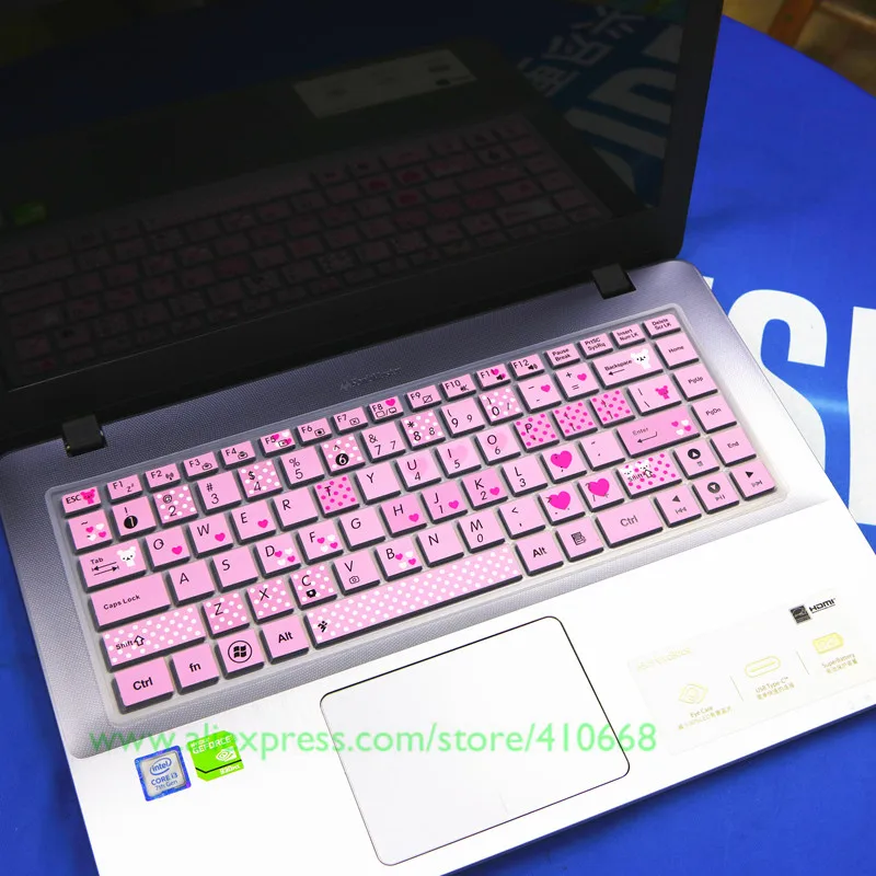 Для ASUS K401 K401UB K401LB K401n K401UQ 14 дюймов K401LB5200 X450V k455l 14 дюймов силиконовые клавиатуры для ноутбука защитные кожи