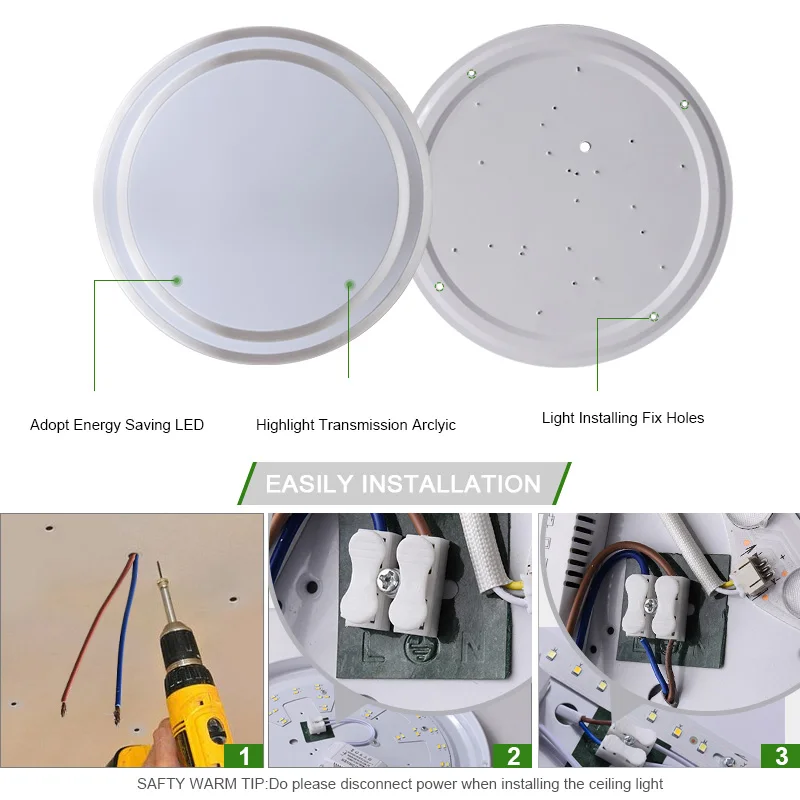 Потолочный светильник дистанционный светодиодный Потолочные светильники