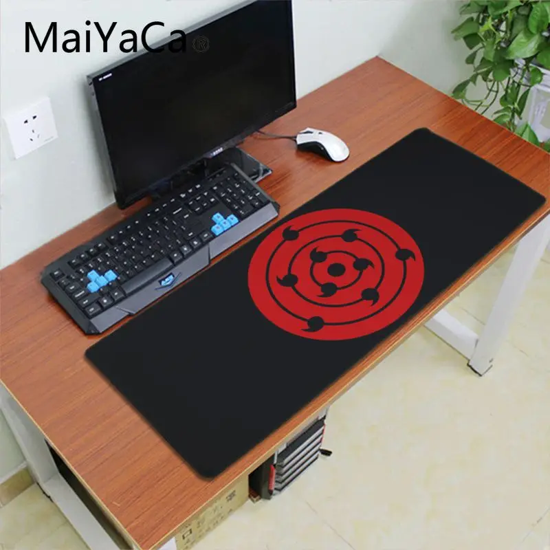Maiyaca Наруто Япония аниме логотип красивый коврик для мышки в стиле аниме игровой коврик для мыши Скорость клавиатуры коврик для мыши ноутбук Laptop персональный компьютер Настольный коврик