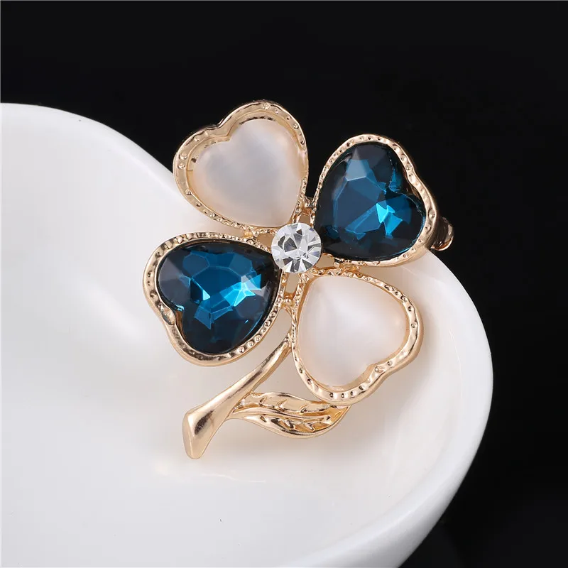 Классические хрустальные стразы большие броши для женщин стеклянная брошь