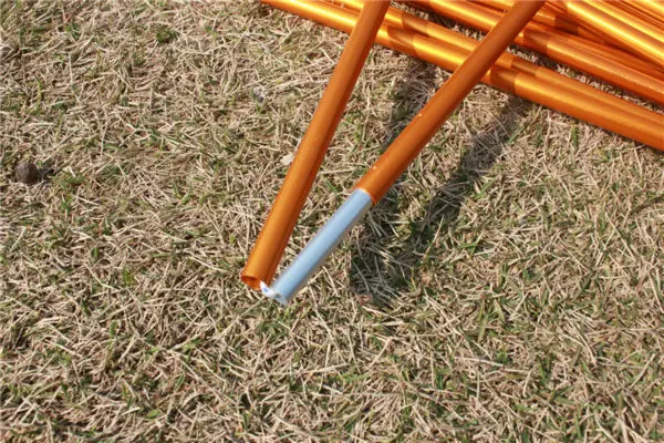 Шт. 1 шт. палатка полюс мм 8 5 алюминиевый сплав Открытый Кемпинг поддержка полюсов