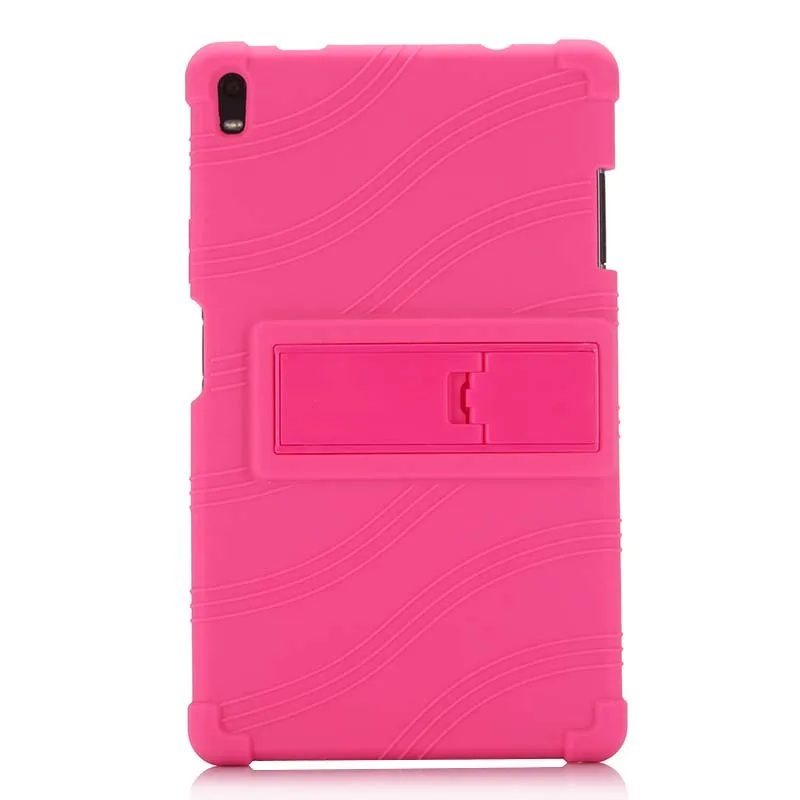 rose red Для lenovo TAB 4, 8 Plus, TB-8704X, ультра тонкий мягкий силиконовый чехол для задней панели, чехол для lenovo TAB 4, 8 Plus, TB-8704F, TB-8704N - Цвет: rose red