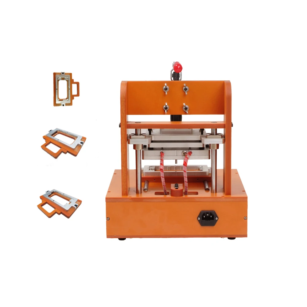 Bezel Frame with Hot Glue Presssure Manual Laminator Laminating Machine for iPhone 4g up to 7 plus Moulds Fix | Инструменты