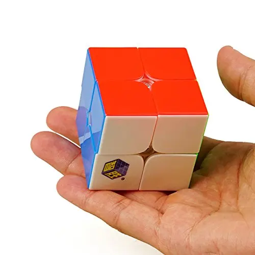 Скоростной кубик Yuxin Little Magic 2x2 без наклеек скоростной 2x2x2 волшебный черный