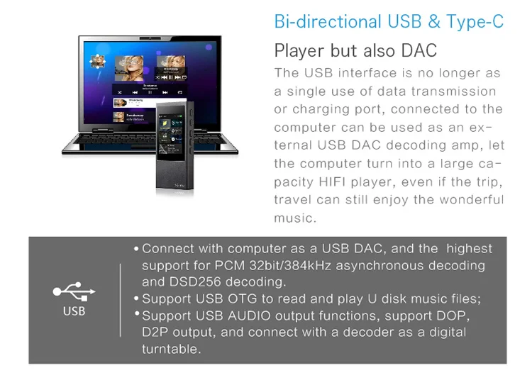 Xduoo x20 обеспечивает высокую точность музыки без потери качества DSD Hi-Fi Mp3 DAP плеер Поддержка Apt-X aptX Bluetooth 4.0Mp3 Play