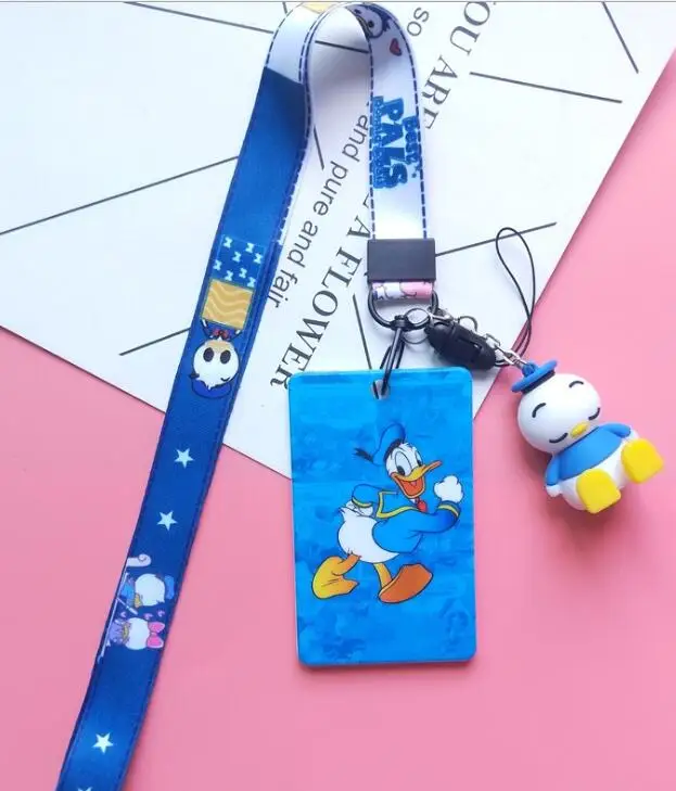 1 шт. акриловый ремешок с изображением Дональда Дака Дейзи брелки держатели для