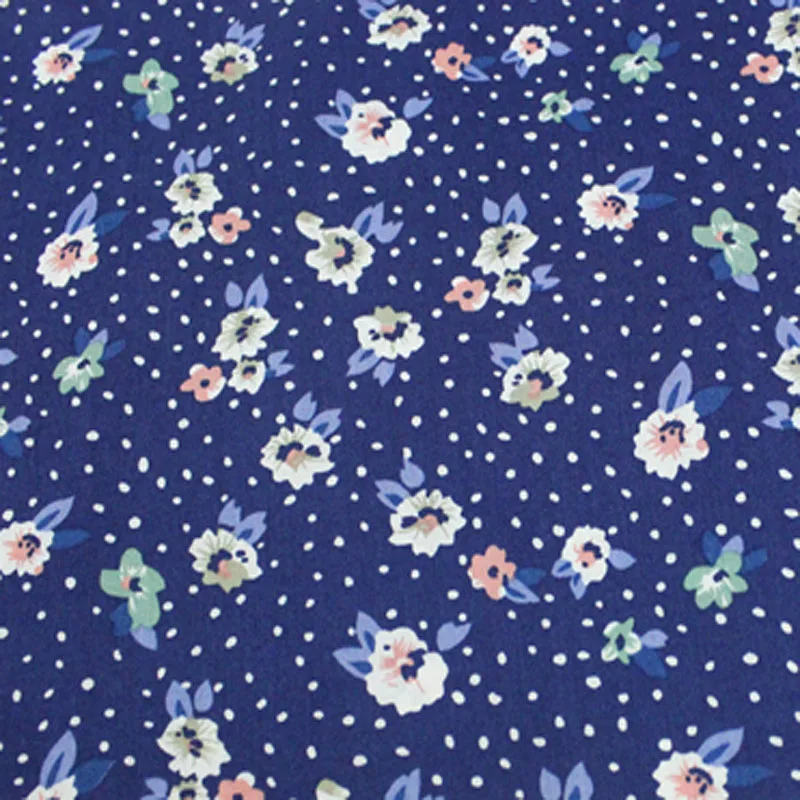 Хлопчатобумажная Поплиновая ткань с цветочным принтом 50x145 см|cotton poplin fabric|poplin