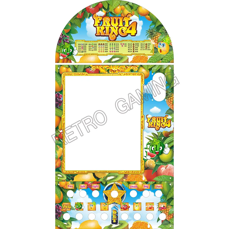 Новейшая Fruit King 4 печатная плата с проводами кабельная клавиатура и акрил для