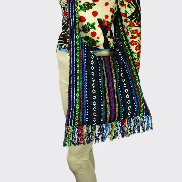 Сумка через плечо Hmong винтажная Этническая сумка мессенджер из тайского