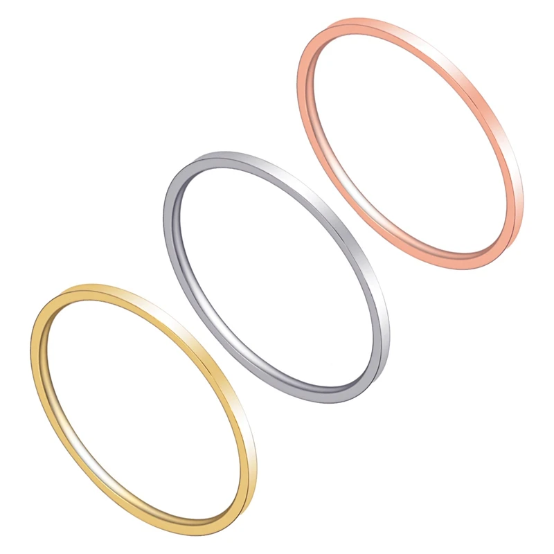 1 Набор/3 шт. женские кольца из нержавеющей стали|stainless steel ring|fashion rings for womenrings women |