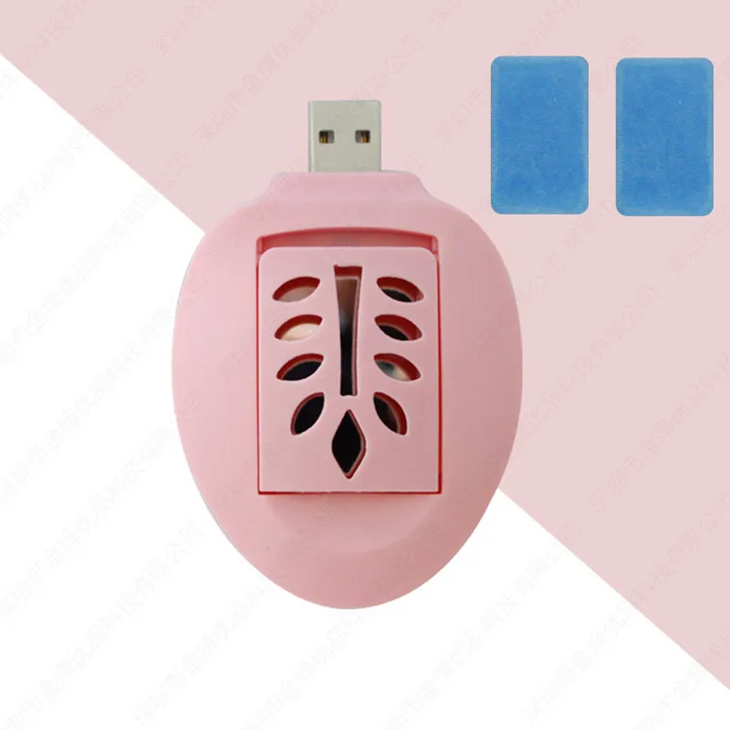 Розовый Портативный Электрический Отпугиватель комаров USB автомобильный отпугиватель насекомых против комаров для детской комнаты открытый Campping - Цвет: Розовый