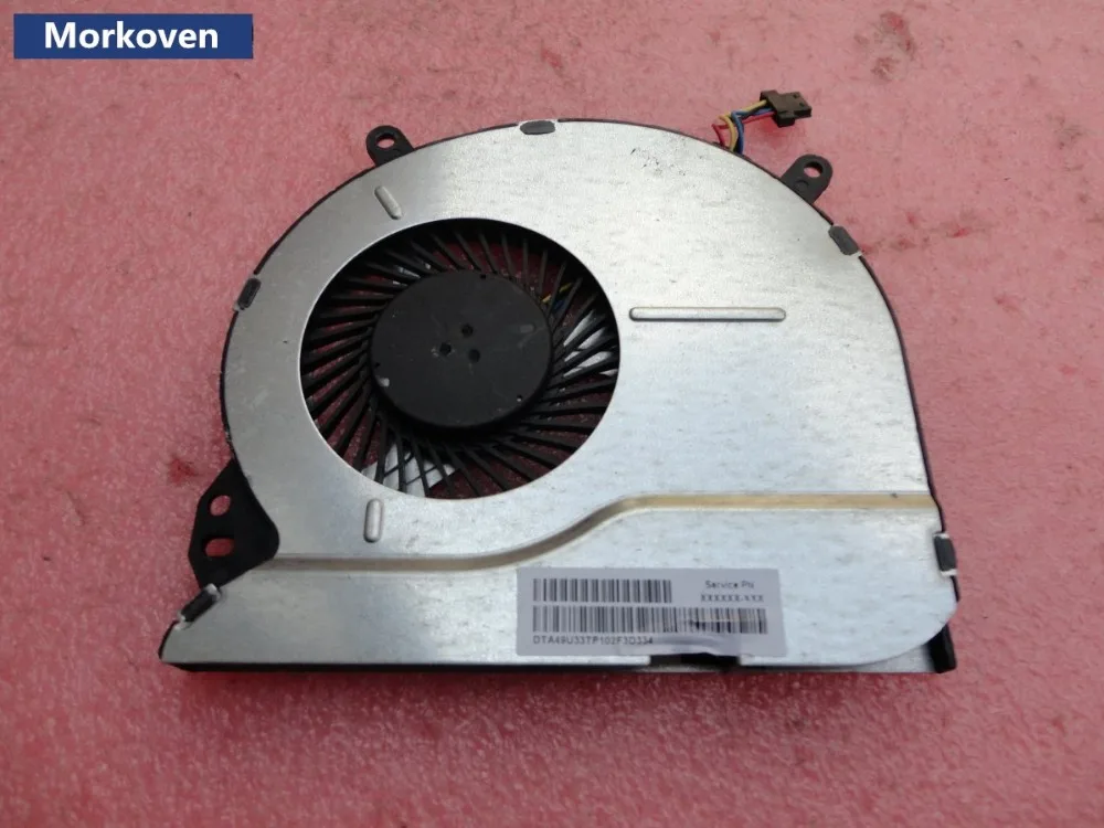 Новый оригинальный вентилятор для процессора ноутбука HP Pavilion Sleekbook 15 AB09005HX070B00 0CWU33