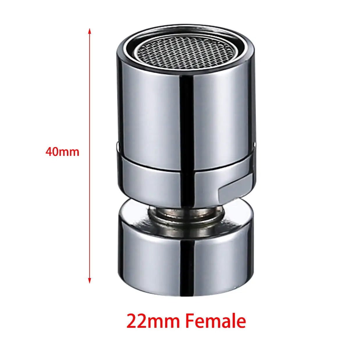 22mm Female M Водосберегающий аэратор медный кран для ванной комнаты Bubbler Spout Net Bubbler мягкий цветок вода рот цветы предотвратить всплеск мужской/женский - Цвет: 22mm Female M