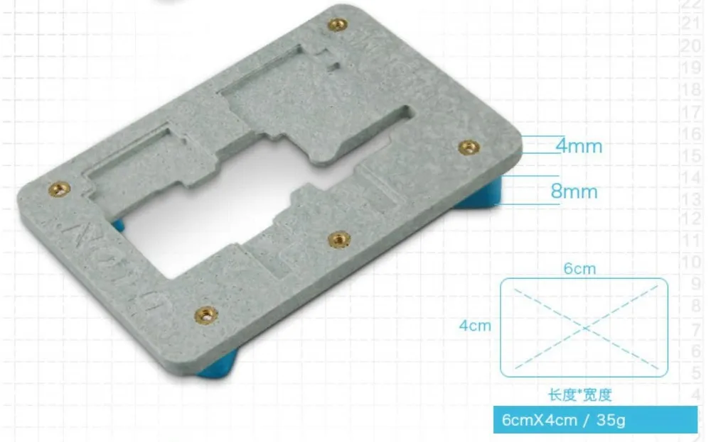 

SS-601X IPX upper and lower Double Side fixture for iphone X