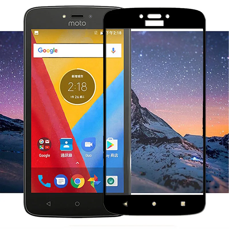 Защитный Стекло для MOTO Z2 Play Z3 C Plus закаленное стекло чехол экрана на холсте Motorola Moto