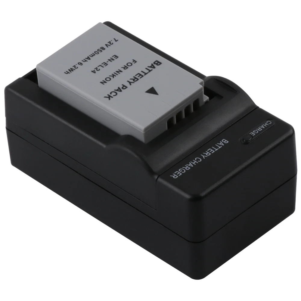 RP 2xEN-EL24 ENEL24 EL24 батарея + зарядное устройство для Nikon 1 J5 1J5 DL18-50 DL24-85 беззеркальных