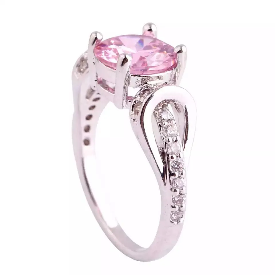 Женское кольцо на палец сверкающее из стерлингового серебра 925 пробы|Кольца| |