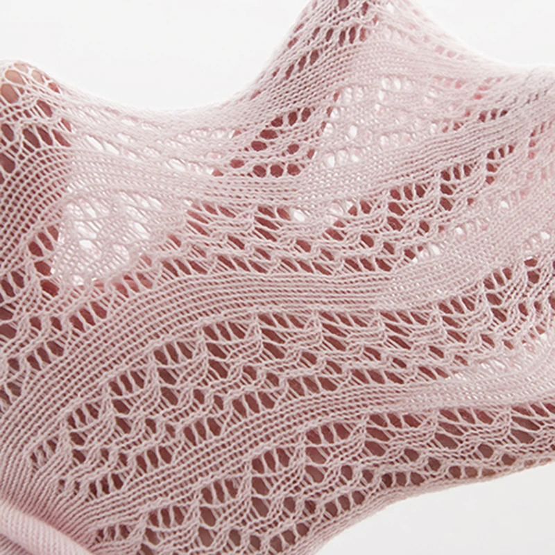 Новинка 2017 детские колготки чулки для девочек модные однотонные милые ажурные