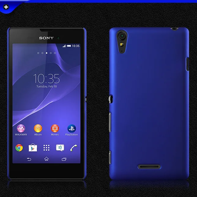 Матовая Пластик Coque 5.3For sony Xperia T3 чехол для sony Xperia T3 T 3 Lte D5103 D5102 D5106 телефона чехол-лента на заднюю панель