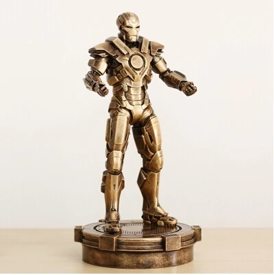 Классные! 31 см герои компьютерной игры avengers alliance Железный человек 2 1/6 MK17 Сердцеед железная рука модель подарок на день рождения праздник - Цвет: Imitation of copper