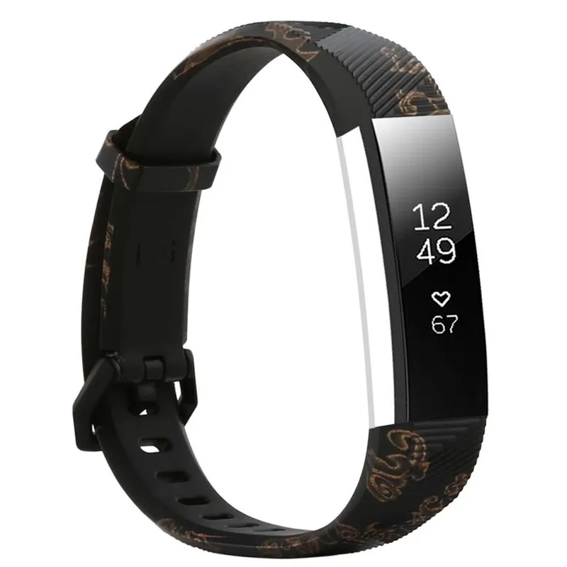 Odog 19 цветов новейший Ремешок Для Fitbit Alta/ Alta HR полосы мягкий ремешок в полоску