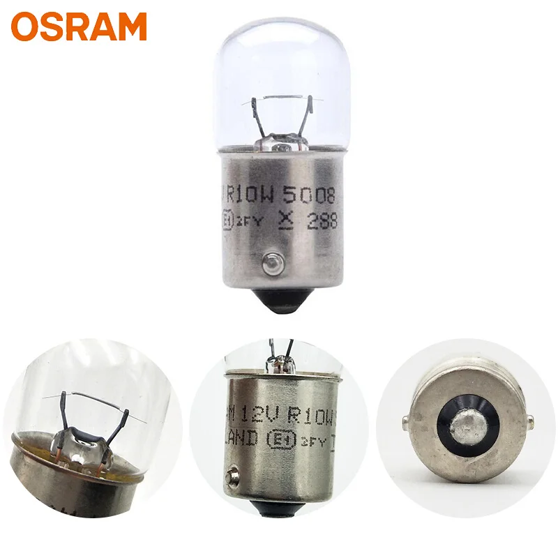 OSRAM R10W 5008 пластинчатые лампы OEM Автомобильные сигнальные стандартные