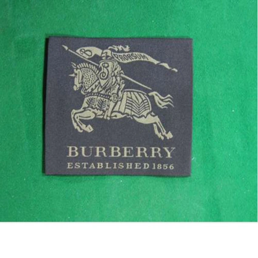 На заказ 1000 шт./лот атласная тканая этикетка с деревянной шаткой этикетки для