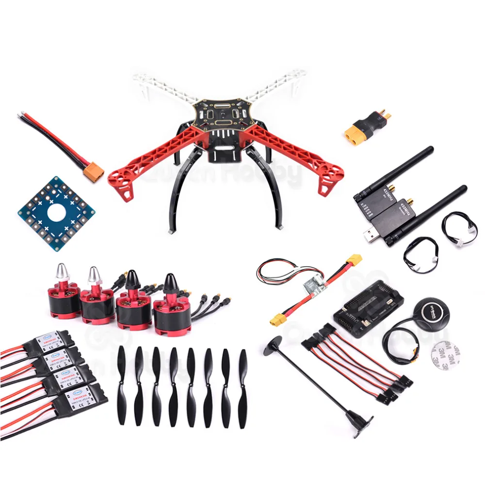 Набор рамок для квадрокоптера F450 450 APM 2 8 w/ M8N 8N GPS силовой модуль 2212 920KV двигатель 30A