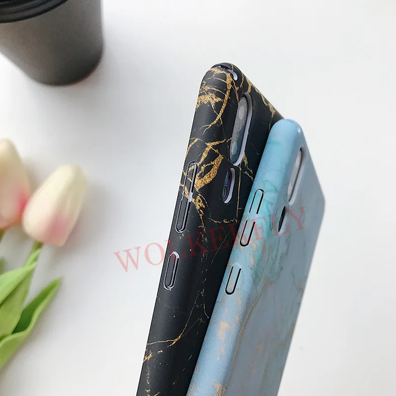 Чехол s для Xiao mi Red mi Note 7 Note7 Pro с глянцевым мраморным радужным рисунком, жесткий чехол из поликарбоната для Xiaomi mi 9 mi 9 mi 8 mi 8 Lite, чехол для телефона