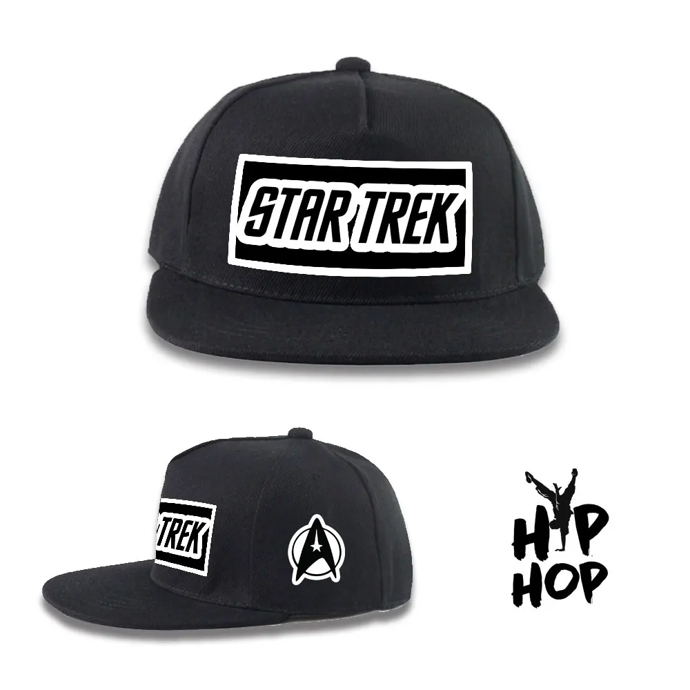 Eshop Star Trek Insignia Starfleet Symbol плоская Популярная Корейская бейсболка Мужская хип хоп