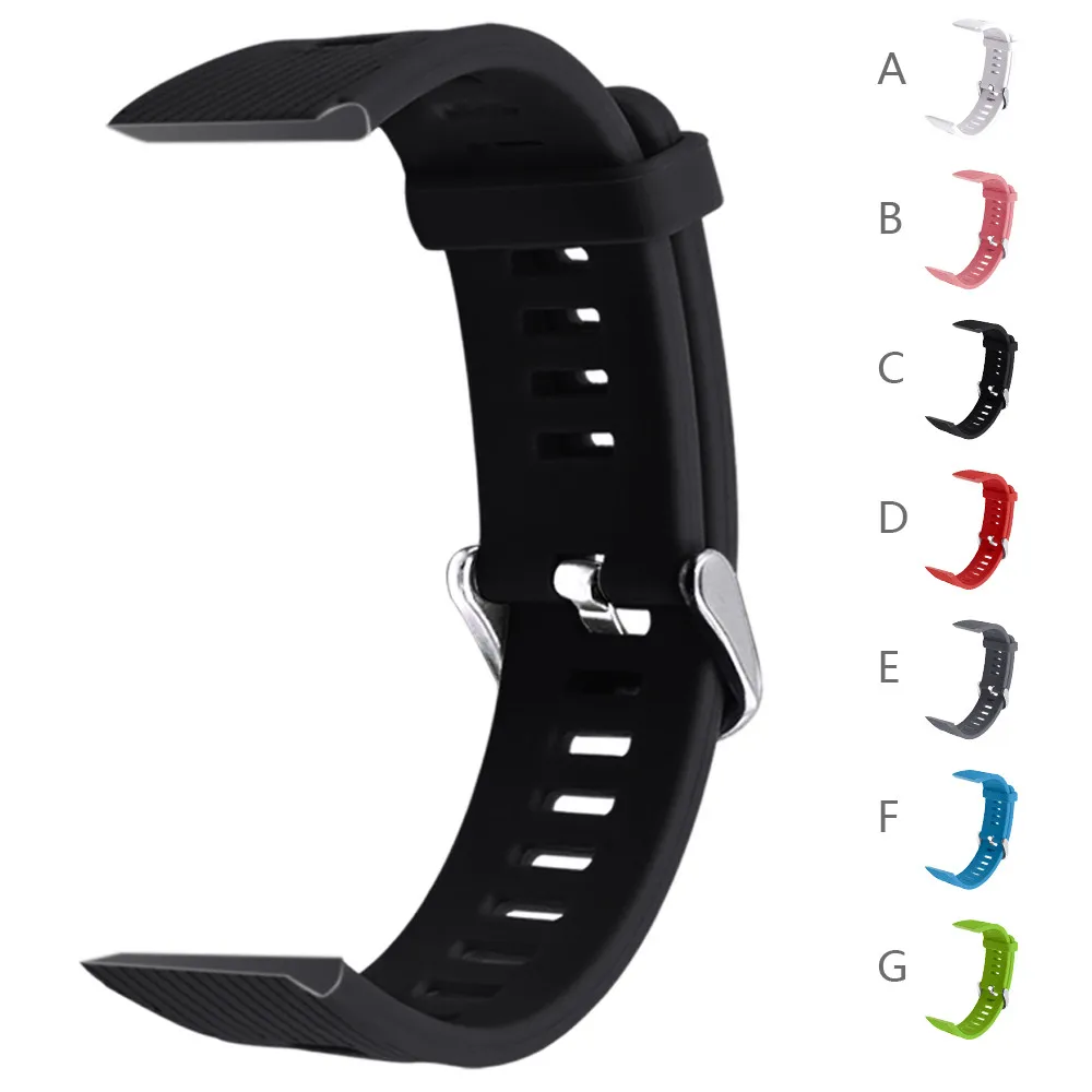 2019 Watchbands Soft Silicone Replacement Sport Classic Band Strap For Huawei B5 Smart Watch Fashion Sports Men Women Belt|Ремешки для