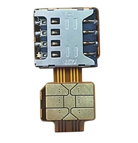 Yellow Micro SIM 2 Nano Micro Mini SIM Слот адаптер для Meizu Huawei Xiaomi Redmi Hybrid двойная sim-карта+ Micro SD TF карта адаптер удлинитель - Цвет: Yellow Micro SIM