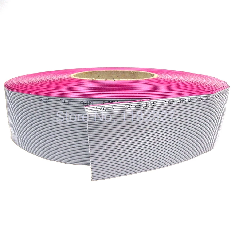 

(5 meters/lot) Flat Ribbon Cables Grey Color 1.0mm 44Pin 5 meters for IDC connector