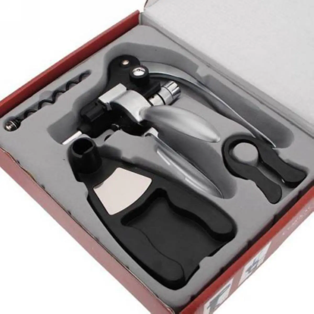 Красное вино набор инструментов для открывания Корк Бутылки шин штопор воротник