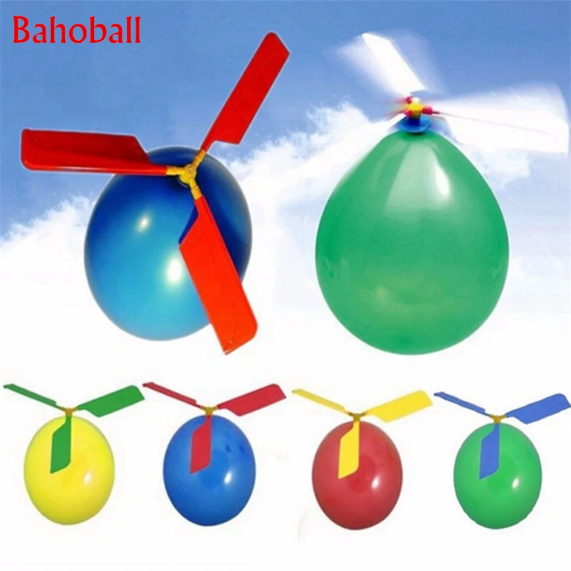 

5pcs Helicopter Balloon Portable Outdoor Playing Flying Ballon Toy Birthday Party Decorations Kids Gift Party Supplies Globos