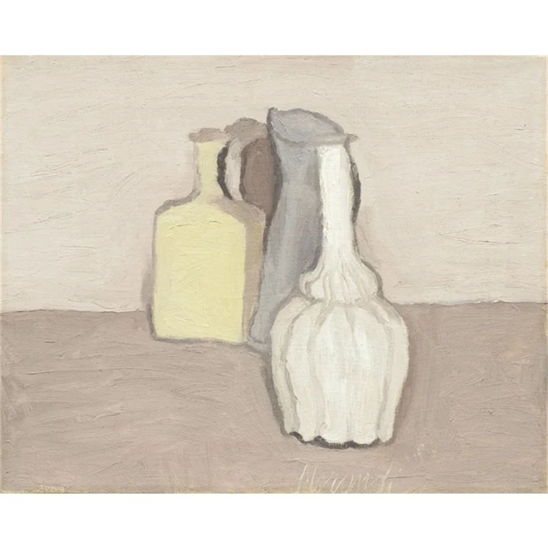 Laeacco Классическая живопись каллиграфия Morandi натюрморт холст с печатью постера