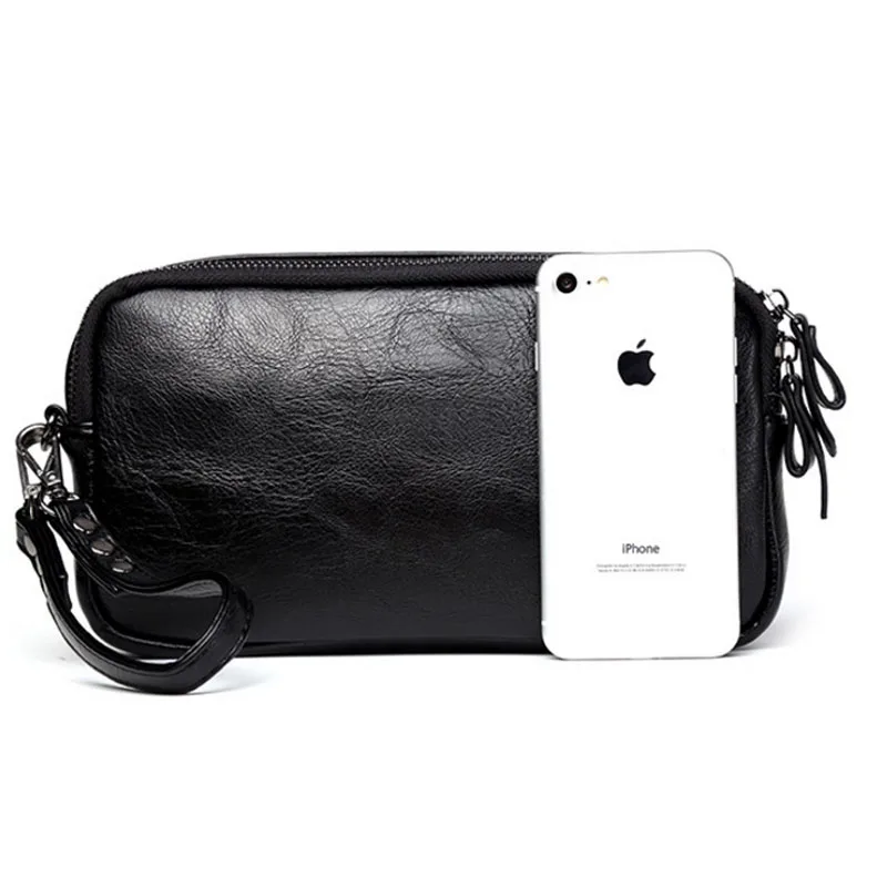 Новинка, Мужская модная сумка-клатч из искусственной кожи, сумка для отдыха, сумка для телефона, сигаретная посылка, переносная сумка на запястье