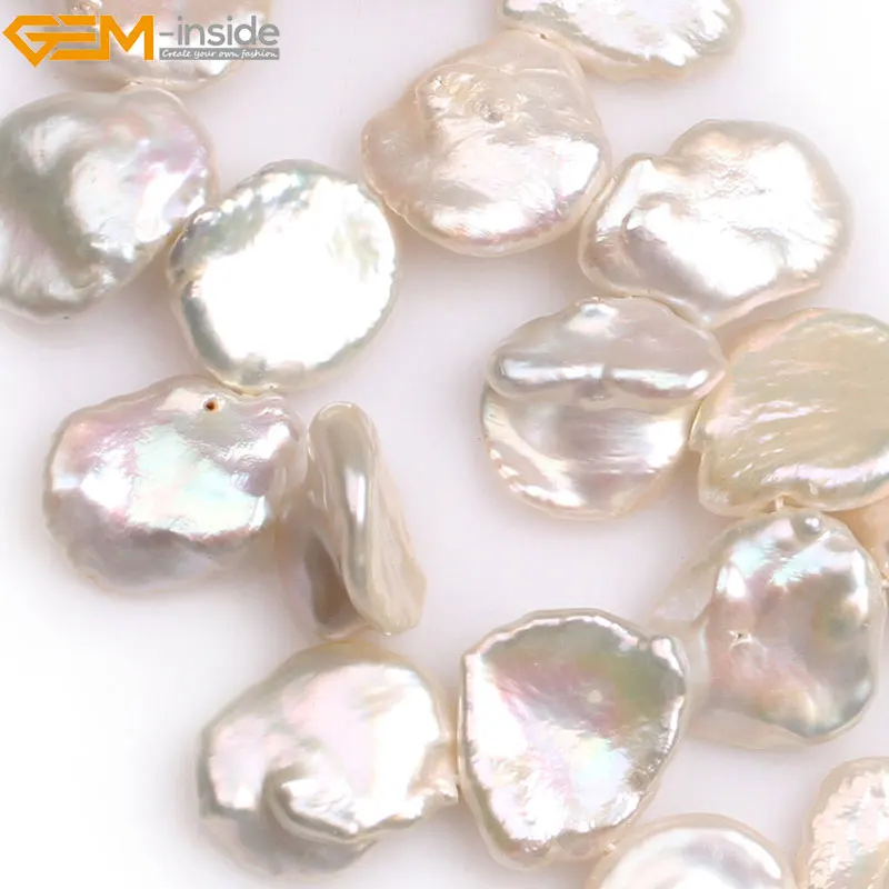 Бусины из пресноводного культивированного жемчуга 15 дюймов | Украшения и