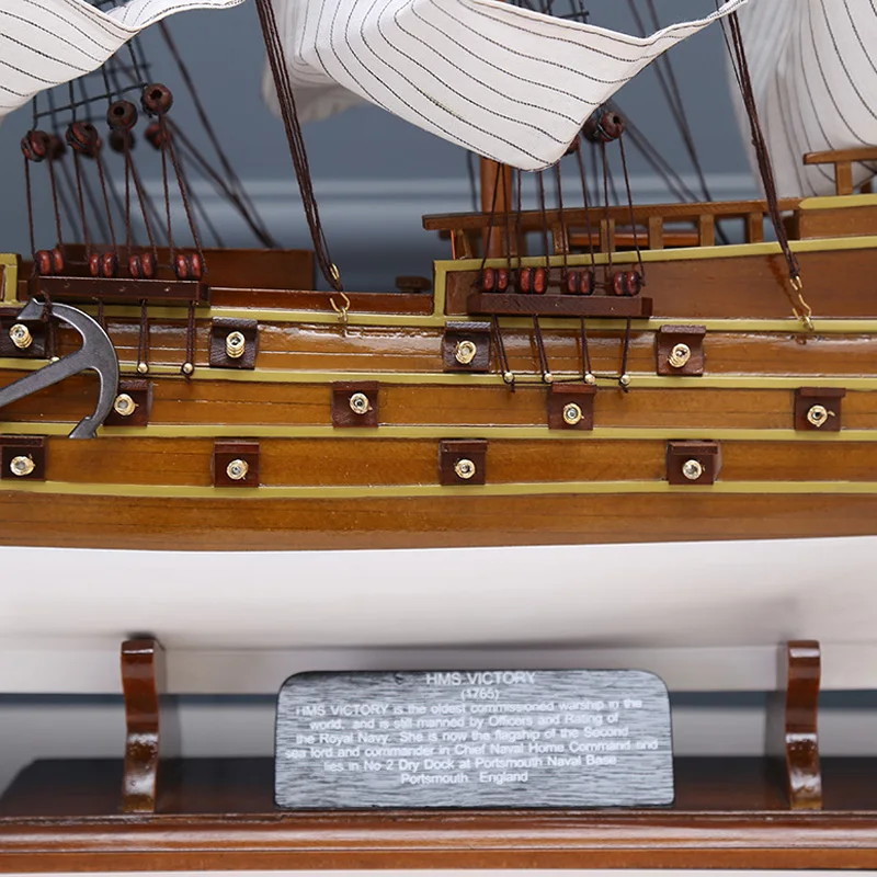 LUCKK 75 см HMS VICTORY 1765 деревянная модель кораблей парусник строительные наборы для домашнего интерьера дерево для рукоделия игрушки подарок