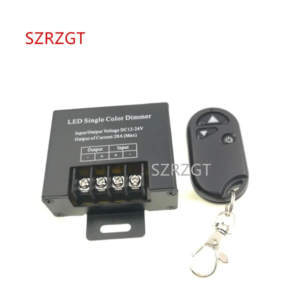 Светодиодный одинарный Цвет диммер с радиочастотным пультом дистанционного