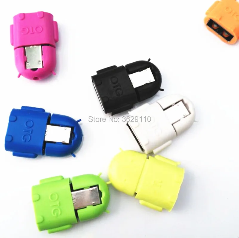 Hopetoth 100 шт./лот Micro usb к USB OTG адаптер для Samsung Galaxy S2/S3/S4 смартфона кабель