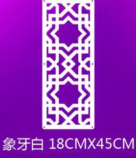 H 45*18 см Подвесной складной экран WPC biobo щит для комнат оконные рамы перегородка занавеска Biombos separadores de habitacion - Цвет: H
