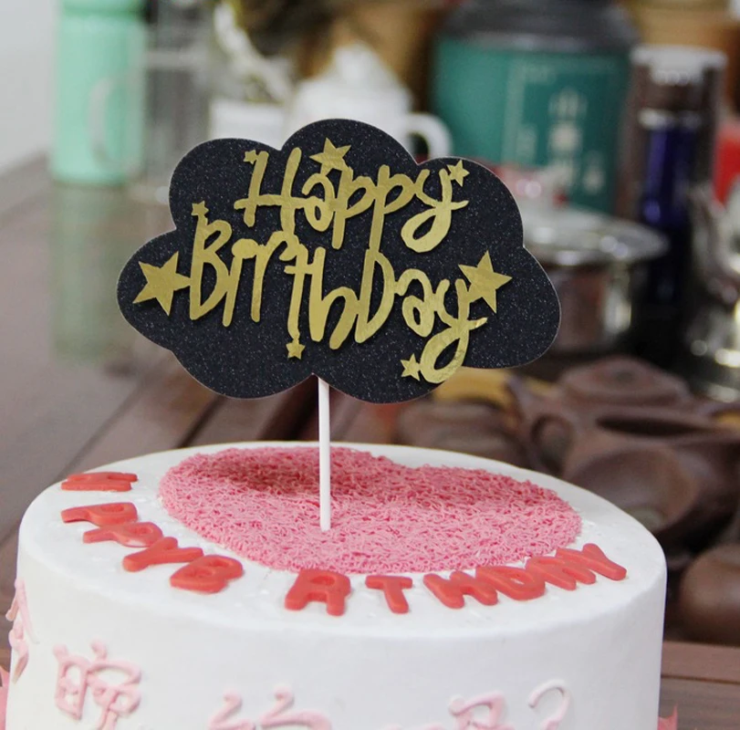 2 шт. 3 вида милых облаков для торта на день рождения | Дом и сад