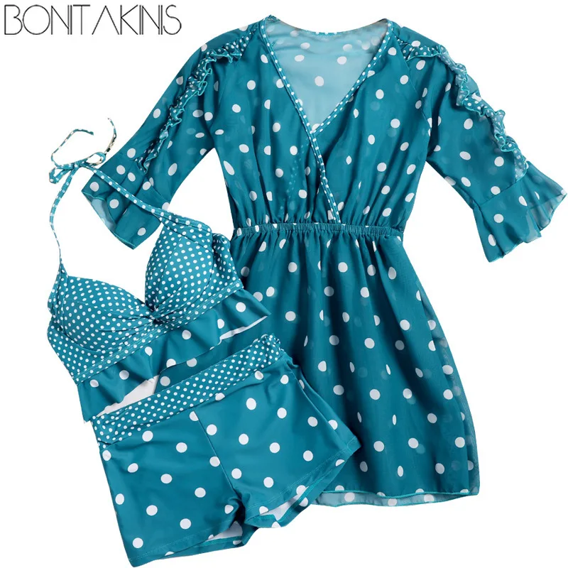 Bonitakinis купальники 2019 тонкий раздельный купальный костюм для живота бикини из