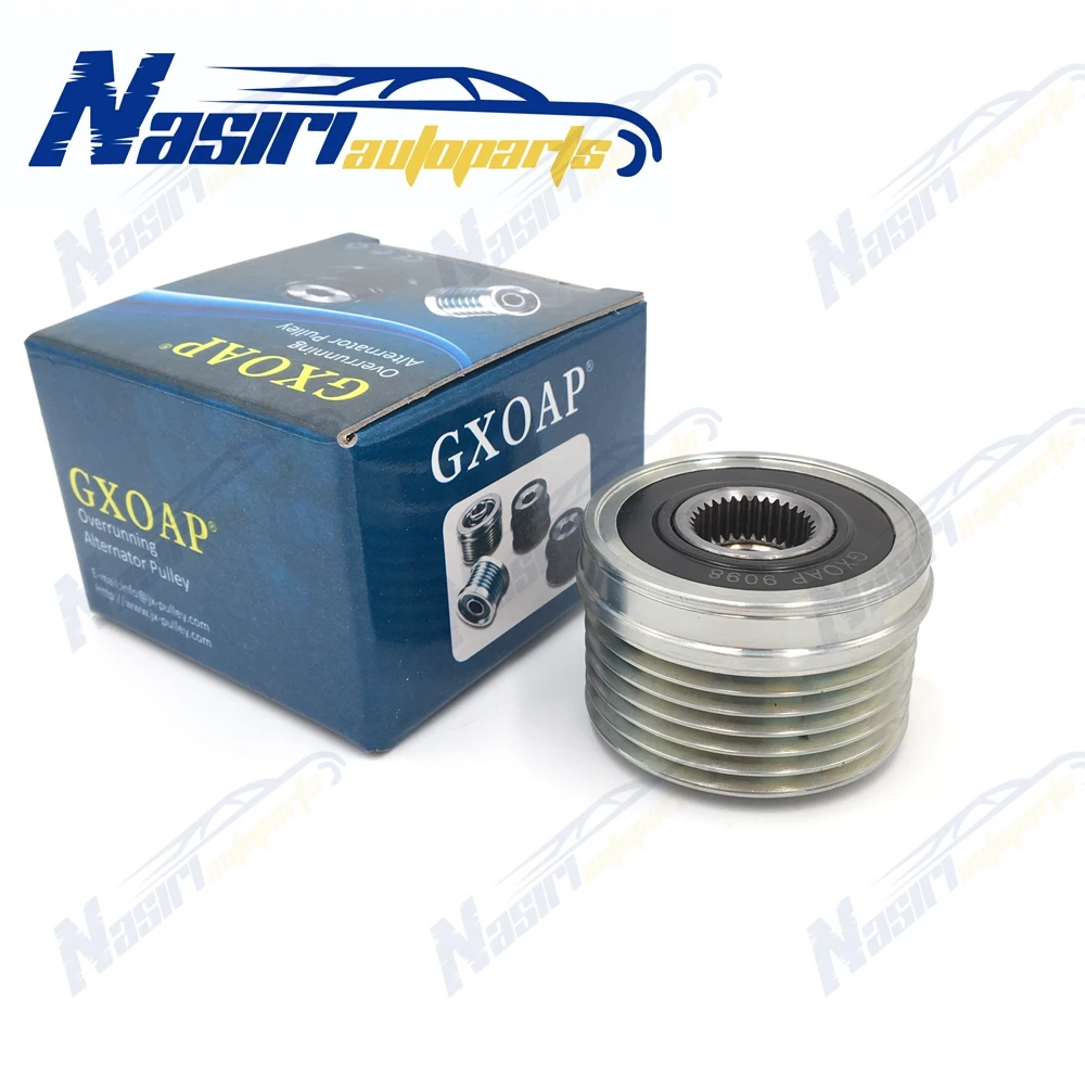 Шкив генератора для Ford Mondeo 1 8 2 0 16 В Petrol 2000 2007 535007410 57101 F 556615|pulley alternator|pulley 8pulley |
